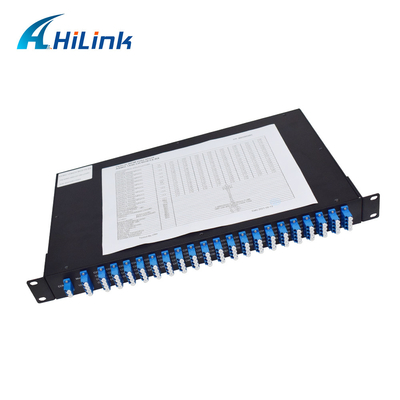 100Ghz C- Band DWDM Athermal AWG Mux Demux For Network Optical Multiplexer