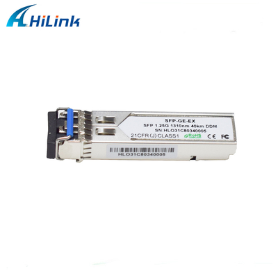 1000BASE 1.25G 40KM SMF SFP Transceiver Module 1310nm Dual LC Connector