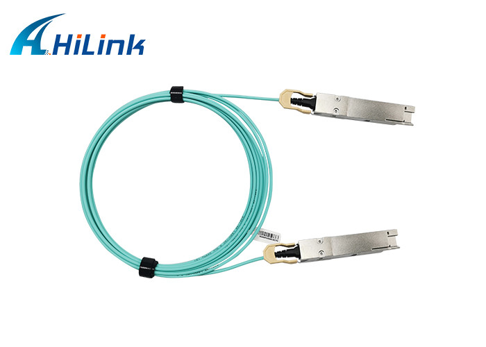 cavo attivo della fibra mista MMF del cavo ottico 5M 8*26G OM4 di 400G AOC QSFP-DD 400Gb/s