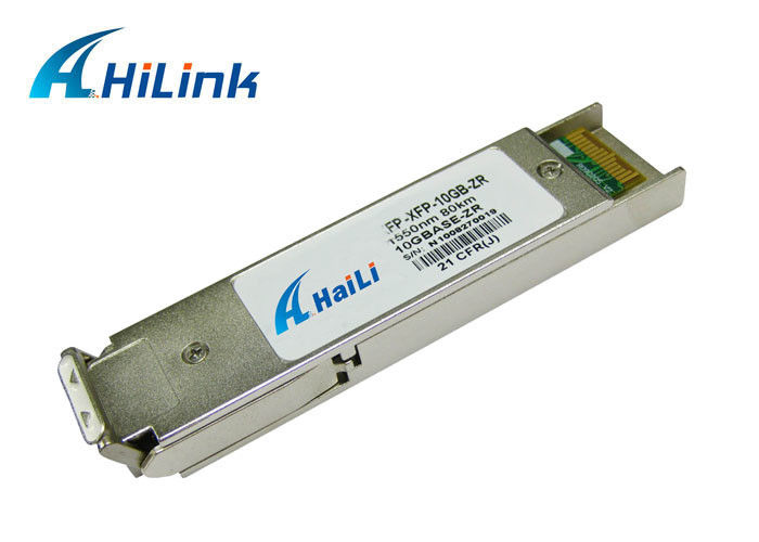 Trasmettitore Cisco 10G XFP compatibile, XFP 10G ZR 1550nm 80km sintonizzabile con connettore LC