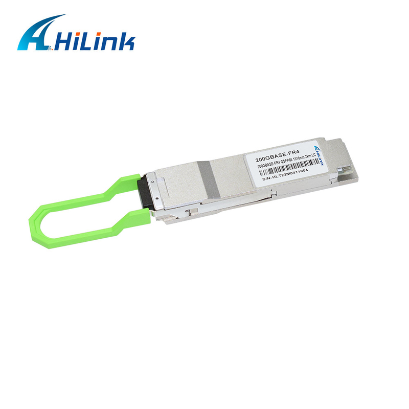 Modulo a fibra ottica dei ricetrasmettitori di LC del duplex con FEC 200G QSFP56 PAM4 FR4 4×50G 2KM