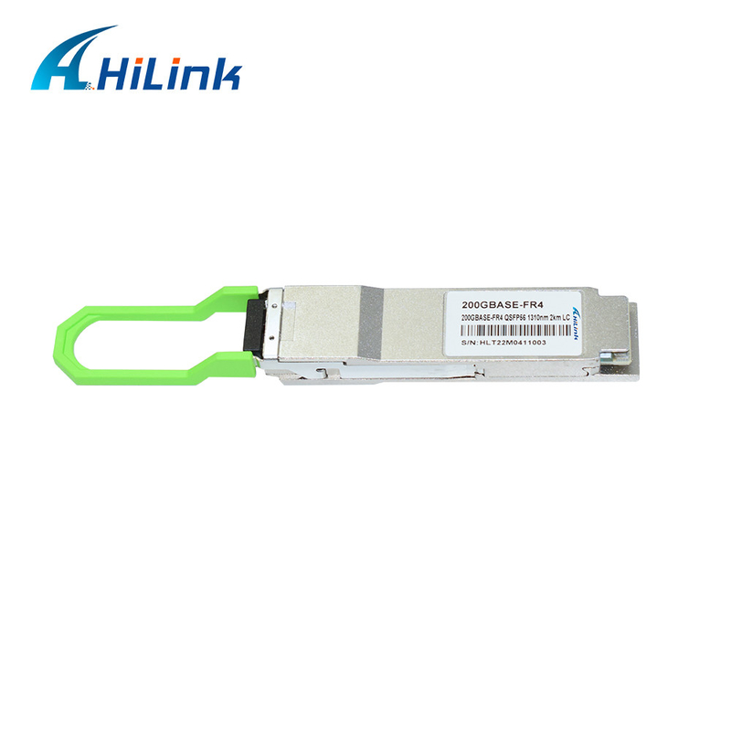 Modulo a fibra ottica dei ricetrasmettitori di LC del duplex con FEC 200G QSFP56 PAM4 FR4 4×50G 2KM