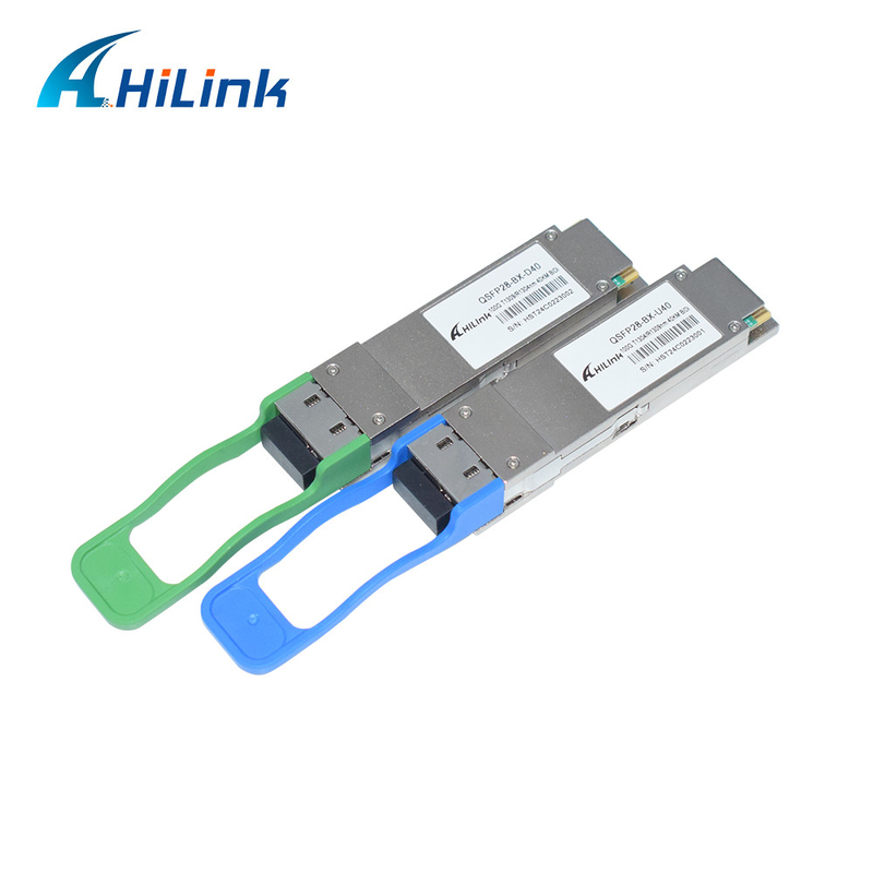 100GBASE-ER BIDI 40KM Simplex LC 1304/1309nm EML+APD QSFP28-BX-D40 Trasmettitore