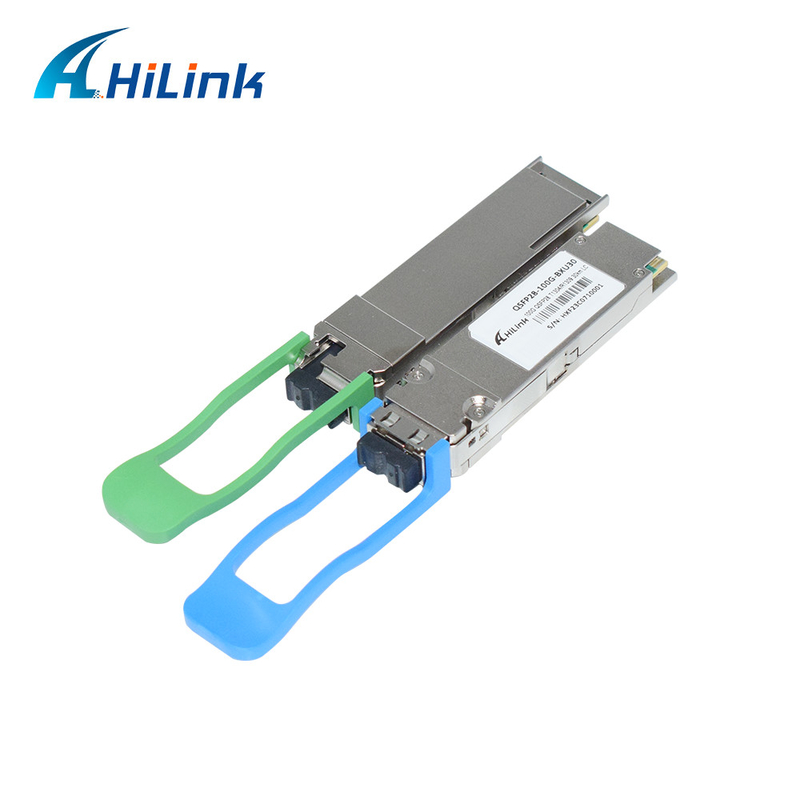 100GBASE-ER BIDI 40KM Simplex LC 1304/1309nm EML+APD QSFP28-BX-D40 Trasmettitore