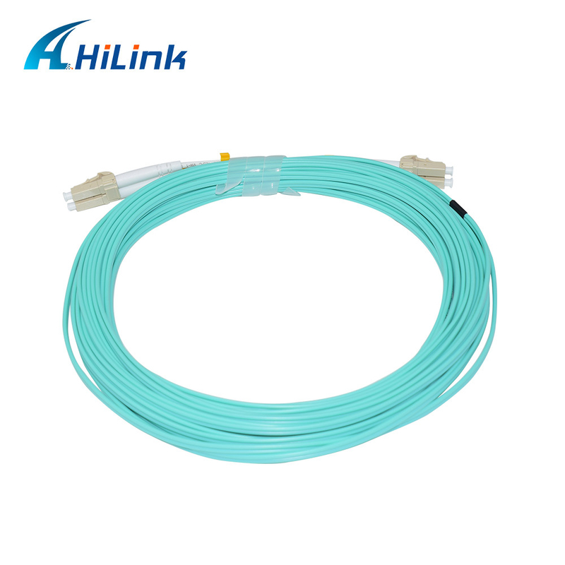 PVC 1-5M Fibra ottica salto cavo patch cord LC/UPC-LC/UPC OM3 OM4 Duplex 2.0/3.0mm
