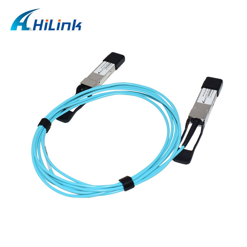 Cable ottico attivo da 40G QSFP+ a QSFP+ AOC 20M OM3 Optical Transceiver Module Cable