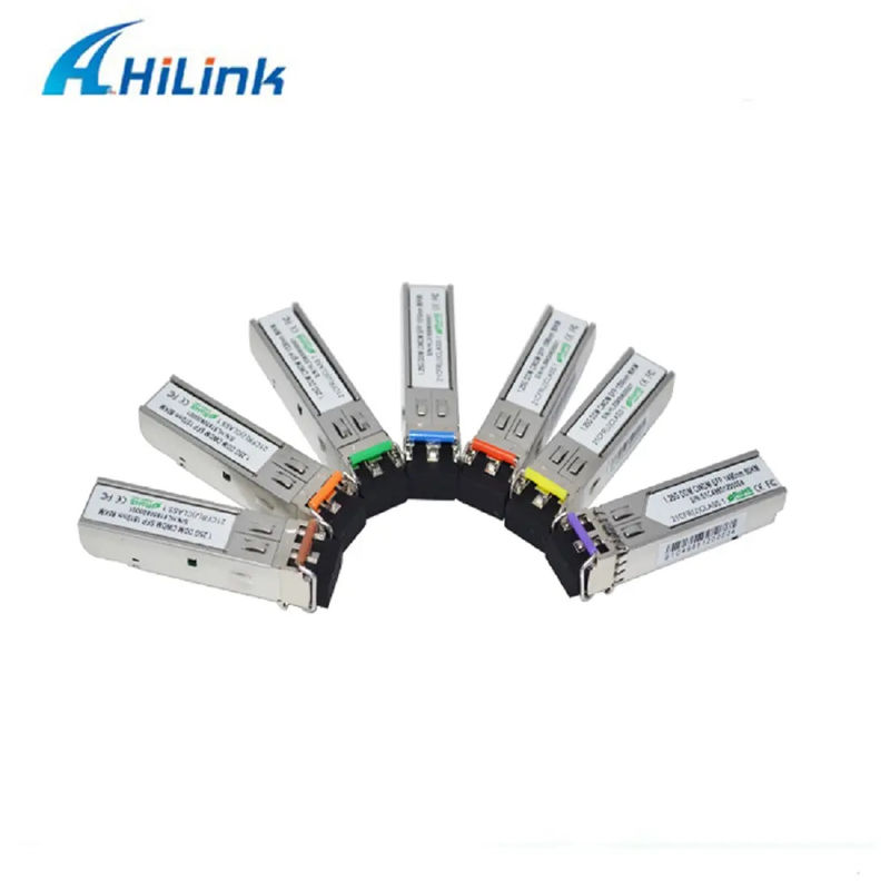 1.25G CWDM 120KM CWDM-SFP Trasmettitore 1570nm CWDM Color Optics 1000BASE DOM LC SMF