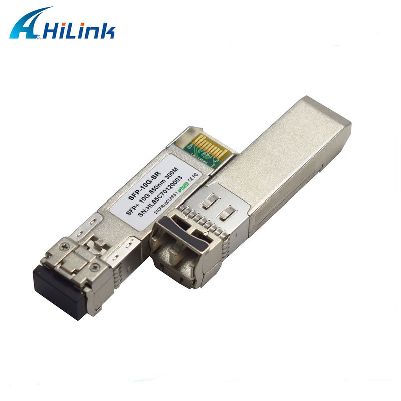 SFP+ 10Gig Ethernet Module 10G SR 850nm 300M LC Duplex DDM Fiber Optic Transceiver per rete 4G Funzione WDM per FTTH SFP-10G-SR