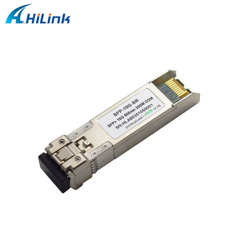 SFP+ 10Gig Ethernet Module 10G SR 850nm 300M LC Duplex DDM Fiber Optic Transceiver per rete 4G Funzione WDM per FTTH SFP-10G-SR