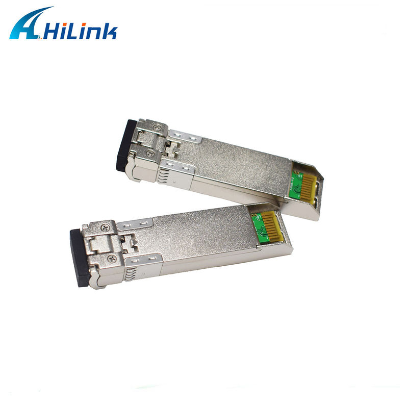 80 km Distanza SFP 10G SMF 1550nm ZR Duplex LC DDM Modulo ottico con trasmettitore EML