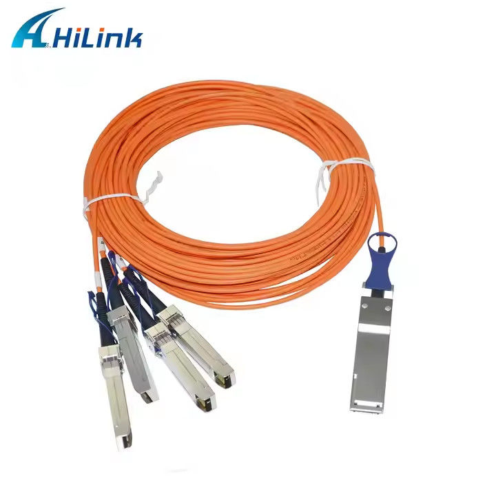Cable AOC 40G QSFP+ 4XSFP MMF 1M-5M QSFP a 4-SFP+ Cavi ottici attivi