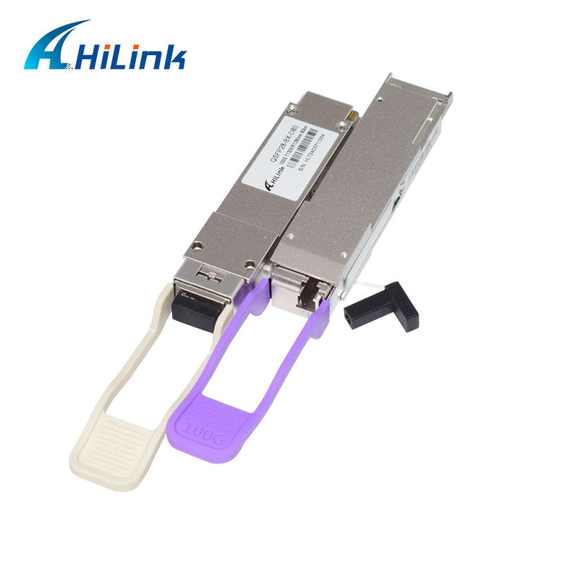 QSFP28 BIDI 100G ZR QSFP28 80km 1280/1300nm 100GBASE-BX80 QSFP28 Modulo 80km LC