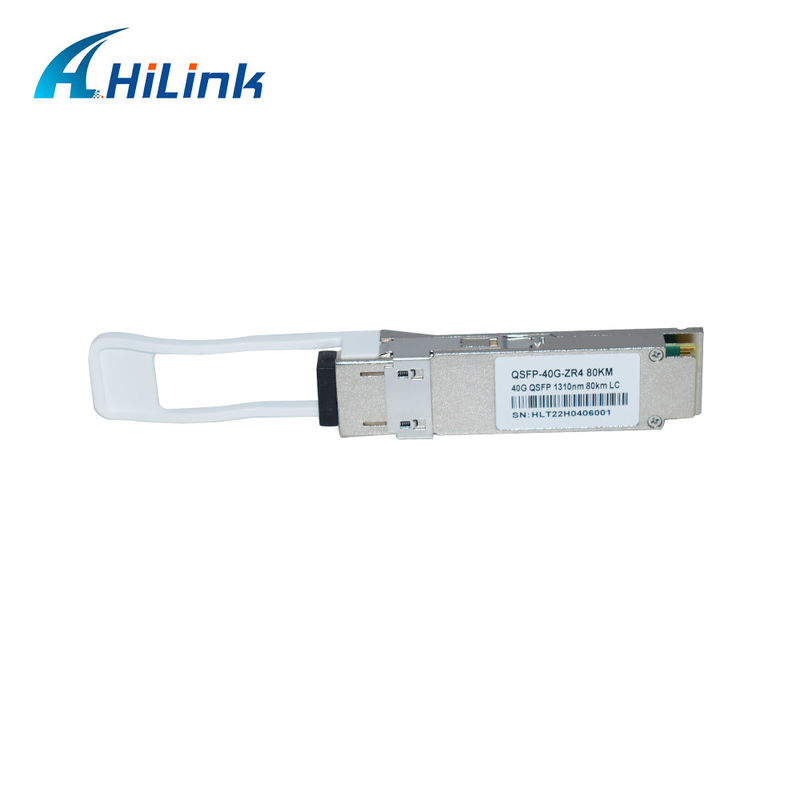 Modulo trasmettitore QSFP di base 40G EML APD LWDM 1295-1304NM connettore a fibra LC duplex a temperatura commerciale