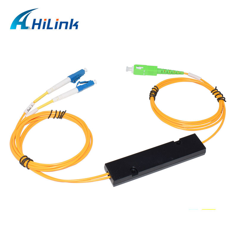 Box ABS 3 Ports Circulator, Port1 e Port3-LC/UPC, Port2-SC/APC 1310nm/1550nm/1610nm