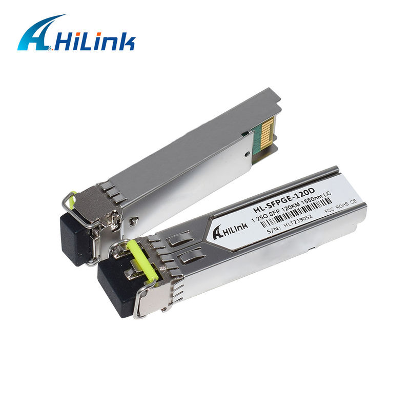HL-SFPGE-120D HILINK 1.25G SFP Distanza lunga 120km 1550nm LC Connector Modulo GBIC DDM