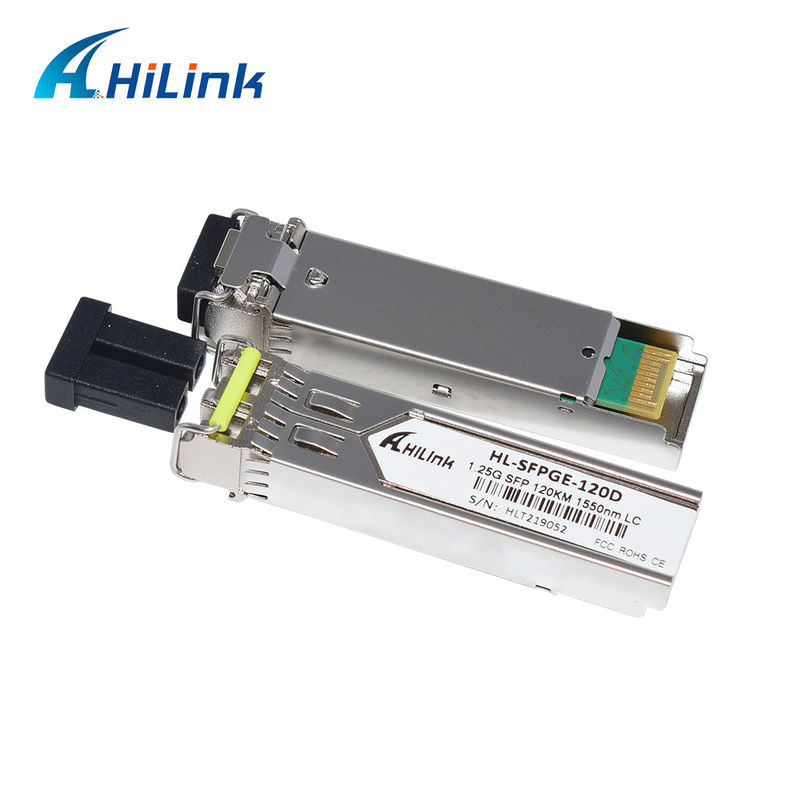 HL-SFPGE-120D HILINK 1.25G SFP Distanza lunga 120km 1550nm LC Connector Modulo GBIC DDM