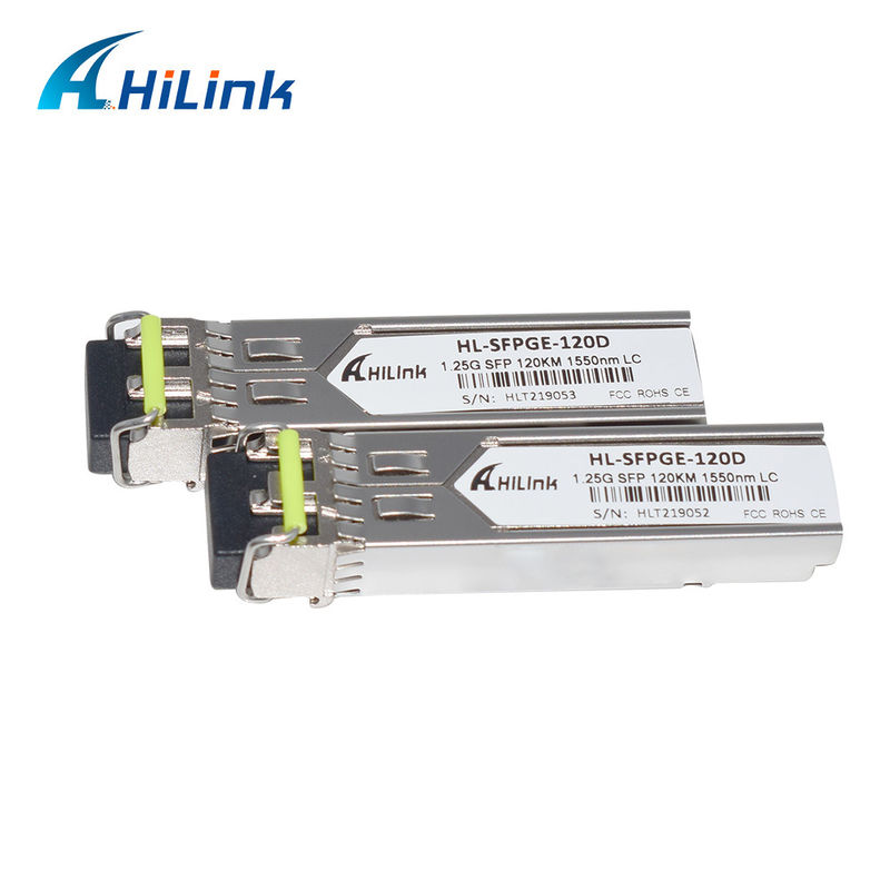 HL-SFPGE-120D HILINK 1.25G SFP Distanza lunga 120km 1550nm LC Connector Modulo GBIC DDM