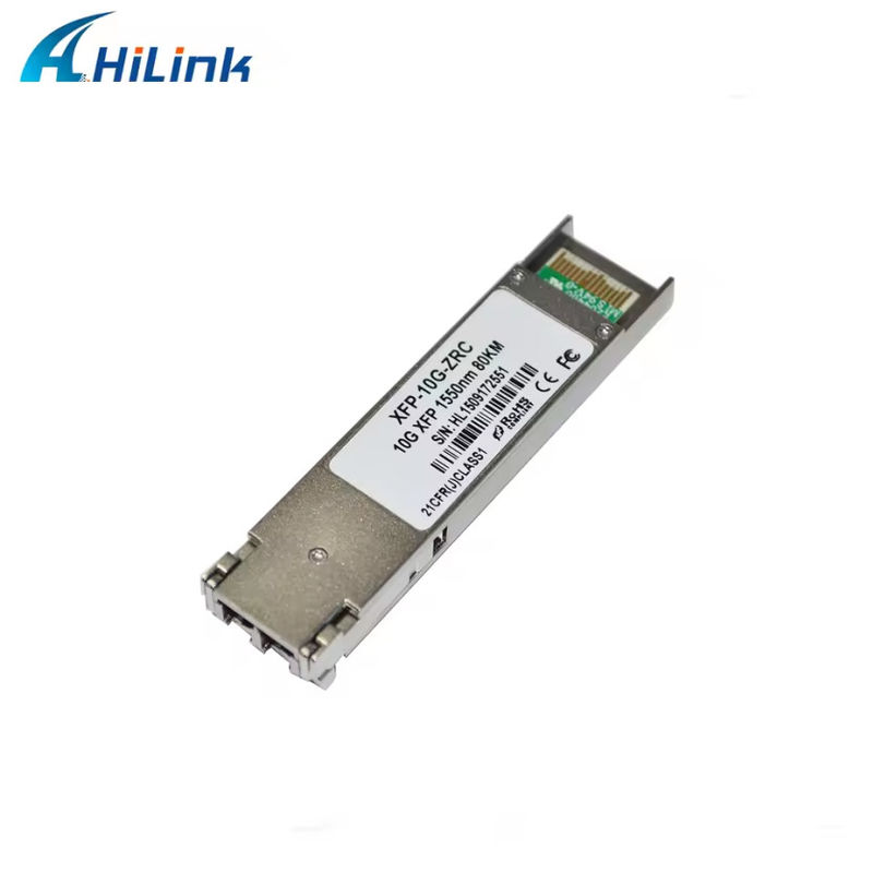 3 anni di garanzia 10G-XFP-ZR-80km Hilink 10Gb/s 1550nm 80km Fibra duplex SM XFP GBIC Modulo trasmettitore