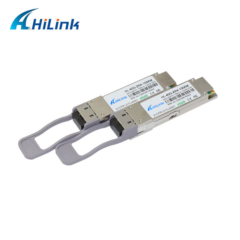 Generico QSFP-40G-ZR4 Modulo di trasmettitore ottico 40GBASE-ZR4 compatibile 1550nm 100km Prodotto di comunicazione e rete EML+ APD