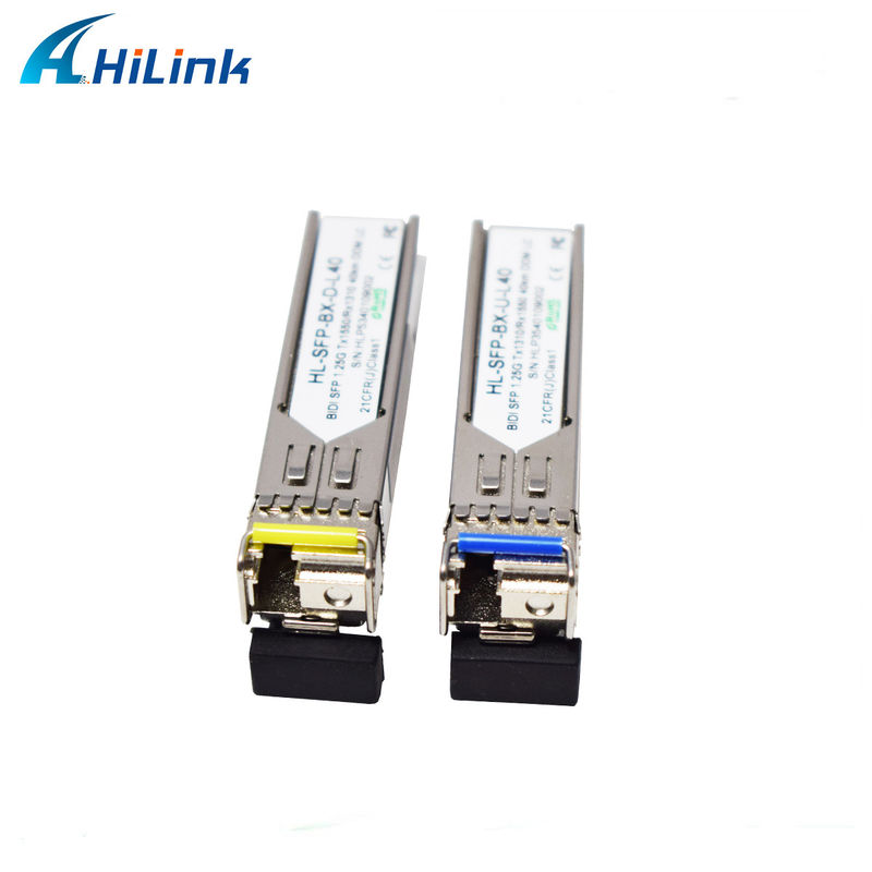 Hilink 1.25G SFP BIDI 40KM 1310/1490 ((1550nm) LC/SC Connector Modulo in fibra ottica