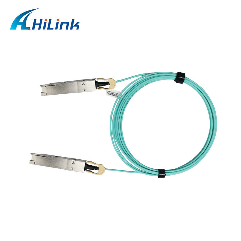 400G QSFP DD Cavo ottico attivo 8x26.5625GBd ((PAM4) Interfaccia elettrica Cavo DDM 3M MMF