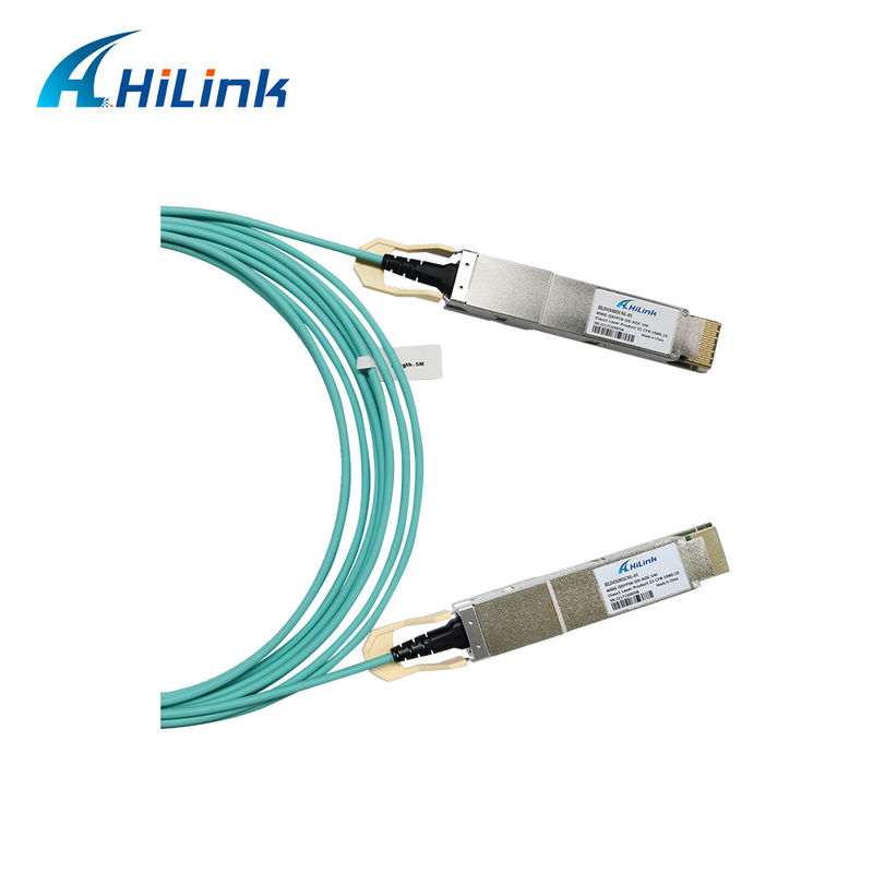 400G QSFP DD Cavo ottico attivo 8x26.5625GBd ((PAM4) Interfaccia elettrica Cavo DDM 3M MMF