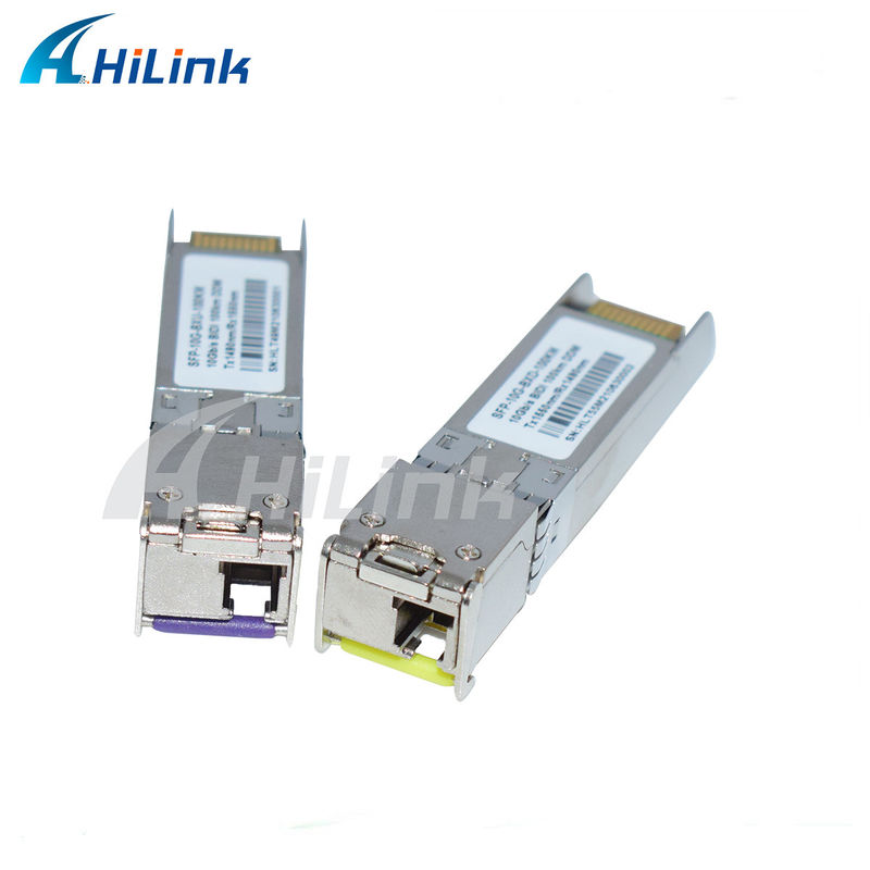 Modulo ricetrasmettitore SFP BIDI 10G 3-100KM, 1490/1550NM EML APD per networking a lunga distanza ad alta velocità
