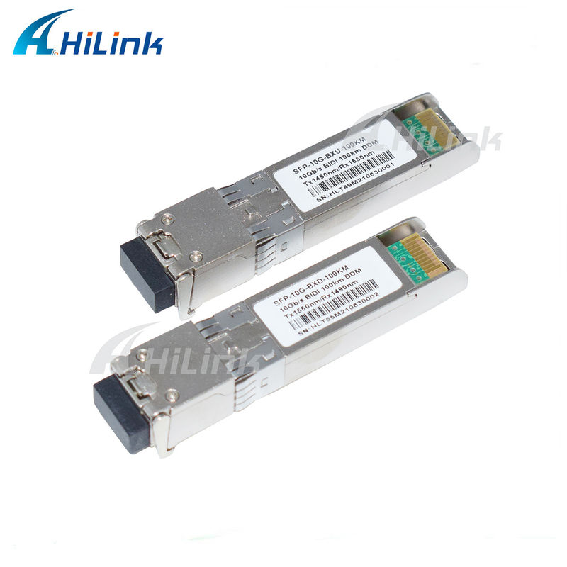 Modulo ricetrasmettitore SFP BIDI 10G 3-100KM, 1490/1550NM EML APD per networking a lunga distanza ad alta velocità