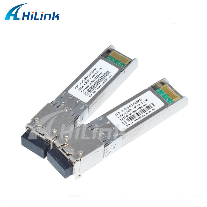 Modulo ricetrasmettitore SFP BIDI 10G 3-100KM, 1490/1550NM EML APD per networking a lunga distanza ad alta velocità