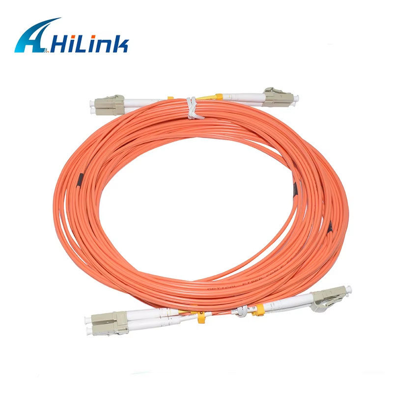 5M LC/UPC a LC/UPC Patch Cord 2.0mm Duplex Multi-Mode OM2 Fiber Cable