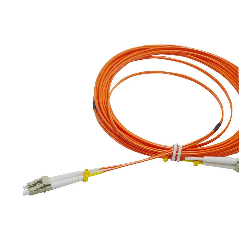 5M LC/UPC a LC/UPC Patch Cord 2.0mm Duplex Multi-Mode OM2 Fiber Cable