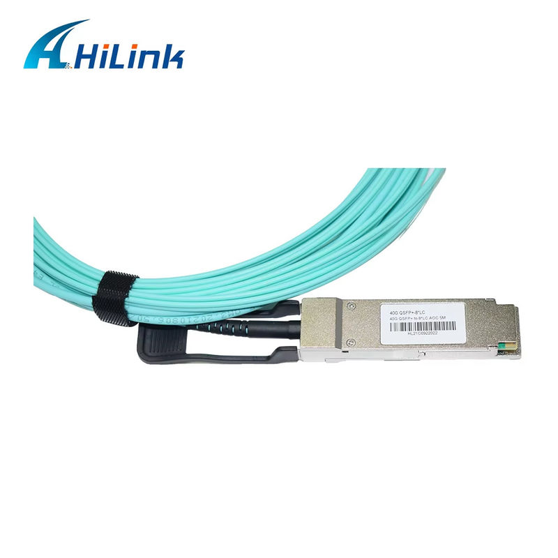 40G QSFP+ a 8xLC AOC 3M Breakout Active Optical Cable per distanze molto corte