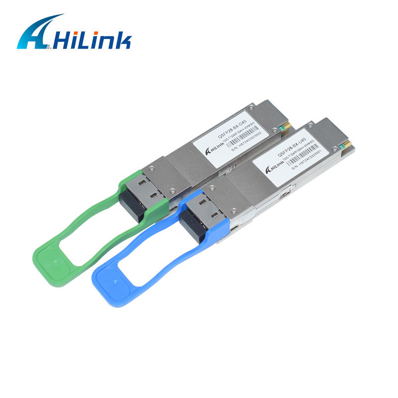 Ricetrasmettitore ottico QSFP28 BIDI 100G 40KM 100G-ER1-40 MSA laser EML APD ricevitore 1309.14nm/1304.58nm
