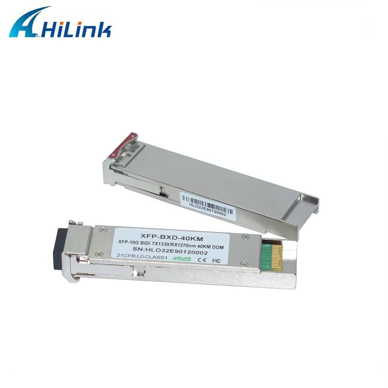 Modulo ottico XFP di alta qualità 10G Ethernet WDM BIDI ER 40KM 1270/1330 attrezzature in fibra ottica