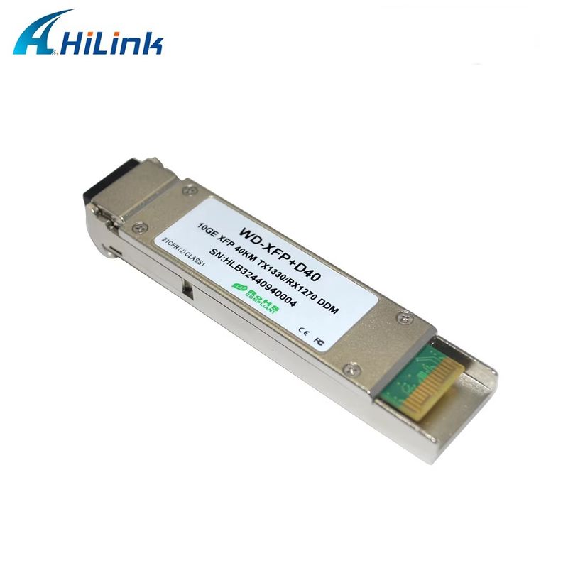 Modulo ottico XFP di alta qualità 10G Ethernet WDM BIDI ER 40KM 1270/1330 attrezzature in fibra ottica