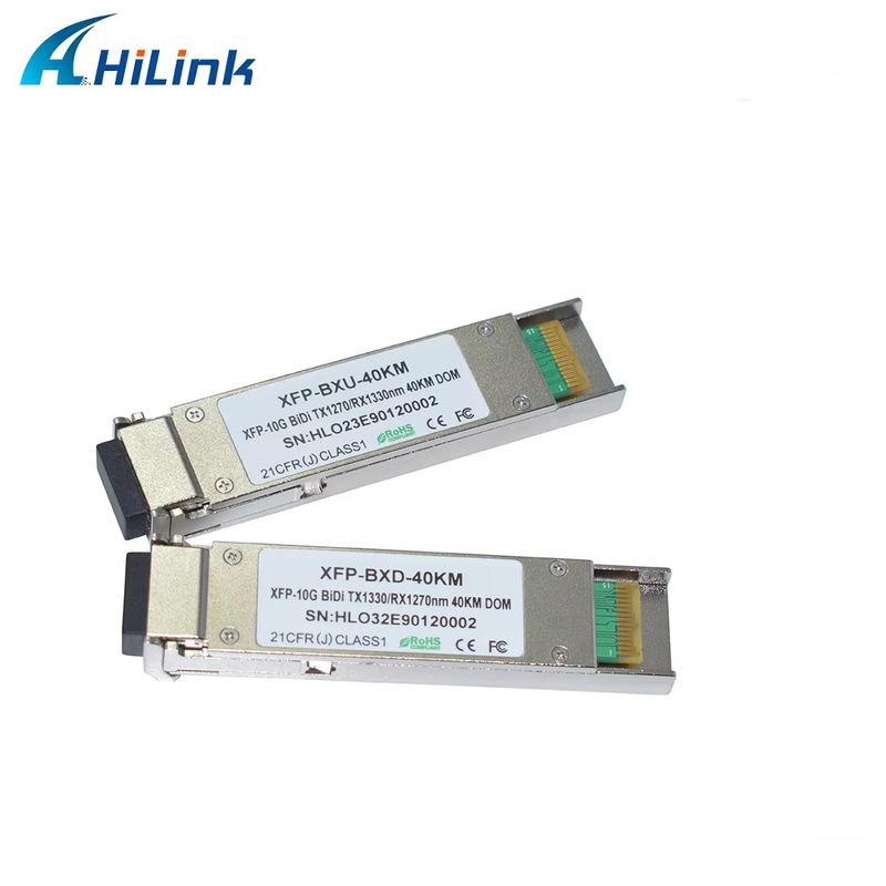 Modulo ottico XFP di alta qualità 10G Ethernet WDM BIDI ER 40KM 1270/1330 attrezzature in fibra ottica