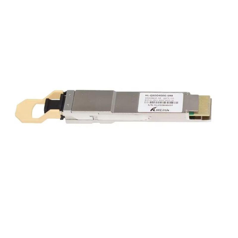 Modulo ricetrasmettitore ottico MPO-16 MMF compatibile generico 400GBASE-SR8 OSFP PAM4 850nm 100m con FEC DDM, 400G QSFPDD 850nm 100m SR4 MPO