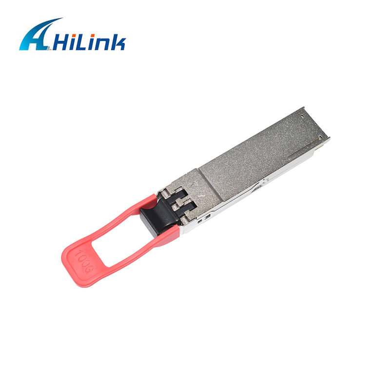 Modulo di trasmettitore ottico QSFP28 ER4 da 100 Gb/s 40 KM Hot Pluggable Duplex LC LAN WDM APD SMF RoHS-6 conforme