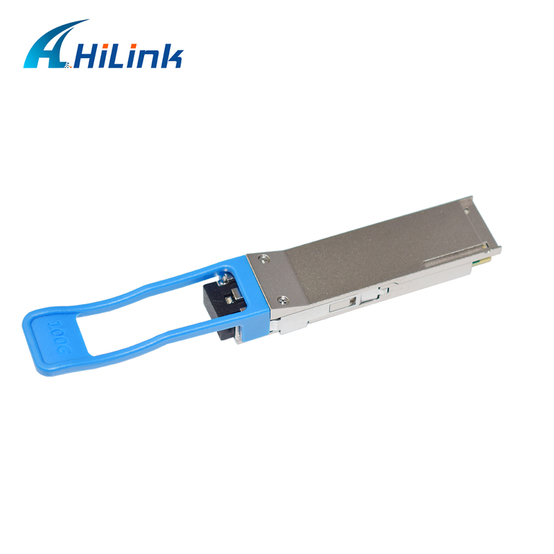 Modulo ricetrasmettitore ottico QSFP28 LR4 da 100 Gb/s, 20 KM, collegabile a caldo, connettore LC duplex, monomodale, conforme RoHS