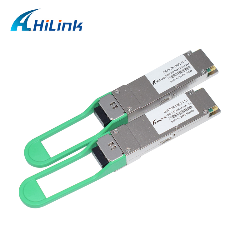 HL-QSFP28-100G-80 100Gb/s QSFP28 BiDi 80km Trasmettitore Hot Pluggable Simplex LC Connector EML+PIN con SOA Single mode DDM