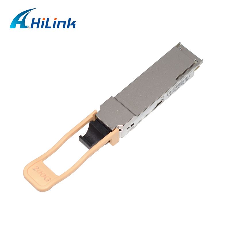 QSFP200G QSFP56 200G SR4 Hot Pluggable Optical Transceiver 70m@OM3 100m@OM4 FEC Single MPO12 Multimode Fiber RoHS reclamo Alta velocità per 200GBASE-SR4 Ethernet link Centri dati