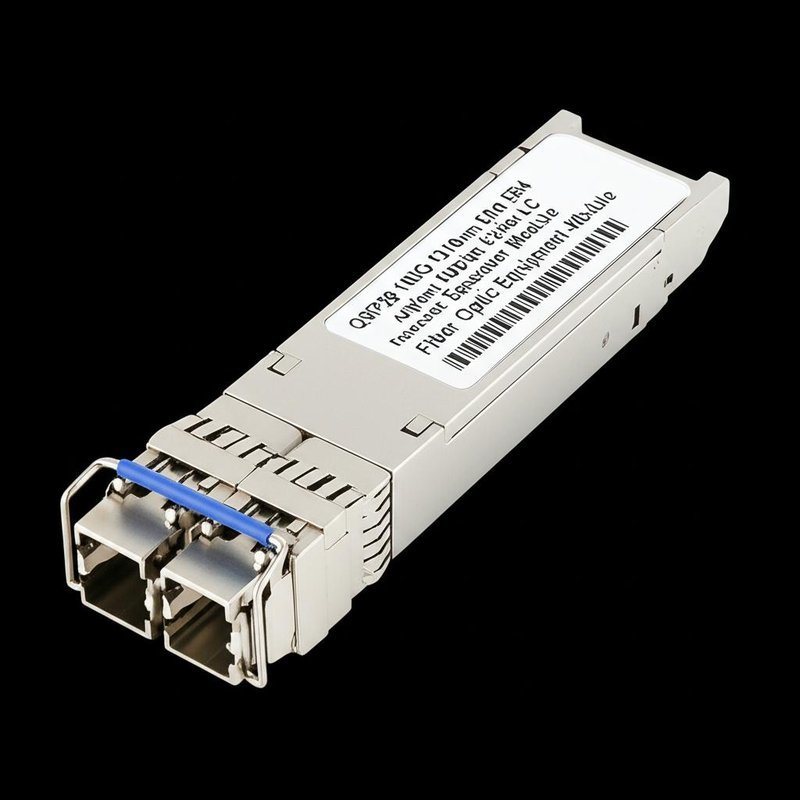 Modulo di trasmettitore ottico QSFP28 100G con portata di 40 km, basso consumo energetico (< 4,5 W) e conformità RoHS 6/6 per i data center