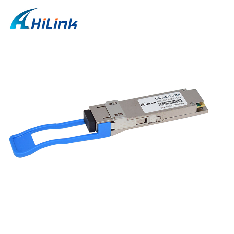 Ricetrasmettitore ottico QSFP+ 40Gb/s 20km Hot Pluggable con connettore LC duplex e DDM per funzionamento da 0°C a 70°C