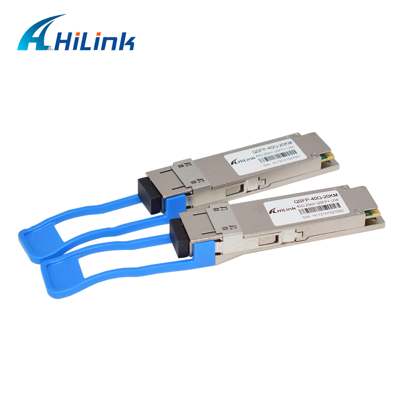 Ricetrasmettitore ottico QSFP+ 40Gb/s 20km Hot Pluggable con connettore LC duplex e DDM per funzionamento da 0°C a 70°C
