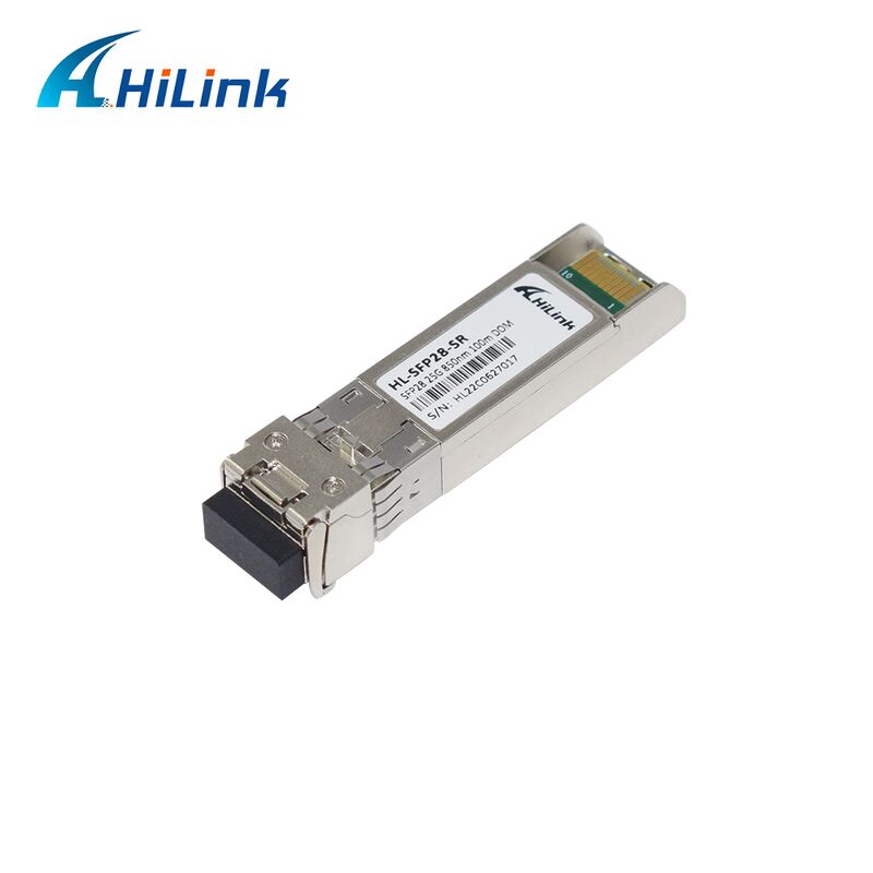 Trasmettitore ottico Hilink 25G SFP28 con distanza di 100M Garanzia di 3 anni e certificato CE RoH
