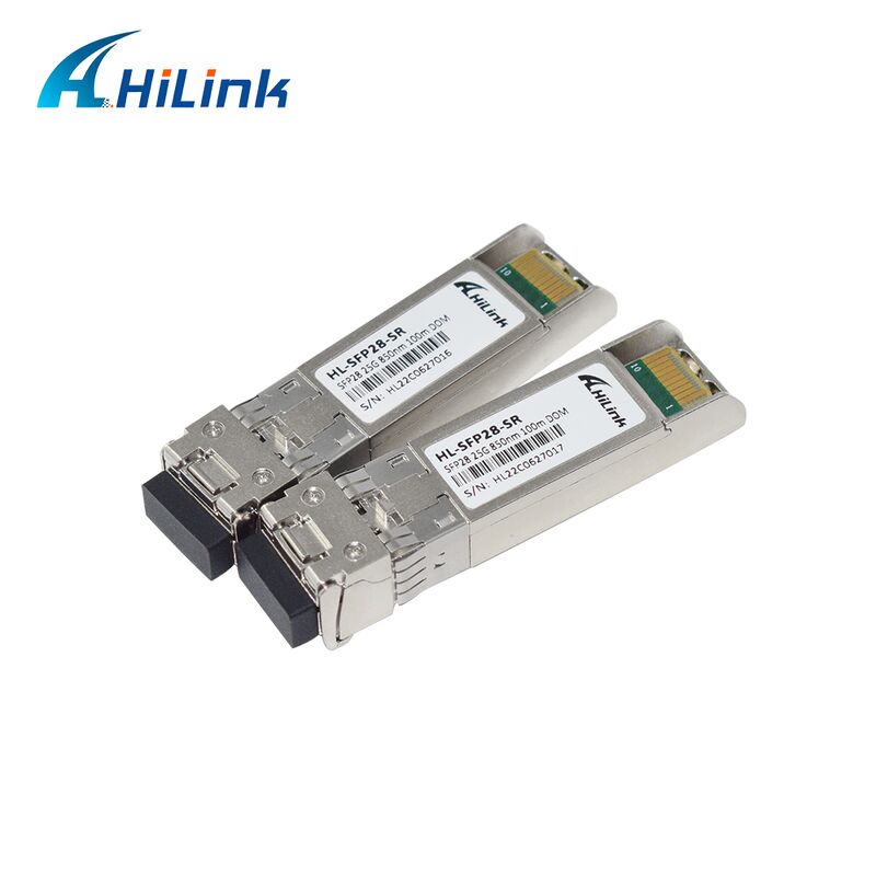 Trasmettitore ottico Hilink 25G SFP28 con distanza di 100M Garanzia di 3 anni e certificato CE RoH