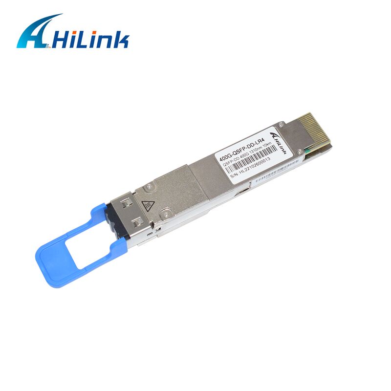Hilink 400Gb/s QSFP-DD LR4 10km SMF Duplex LC Transceiver ottico conforme alla normativa RoHS
