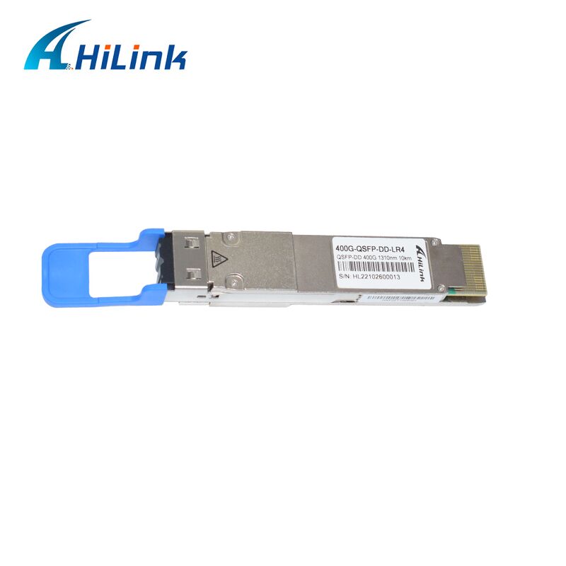 Hilink 400Gb/s QSFP-DD LR4 10km SMF Duplex LC Transceiver ottico conforme alla normativa RoHS