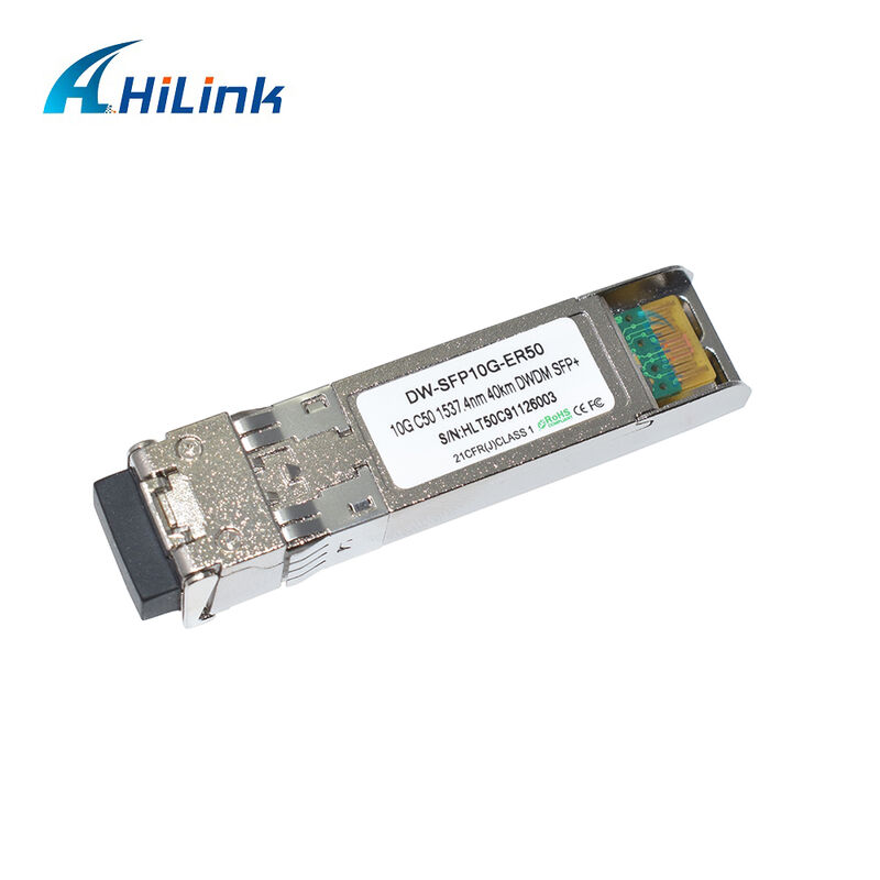Modulo Transceiver Ottico Hilink 10Gb SFP+ DWDM SFP 100GHZ CH17~61 Opzionale 40km Duplex LC Commerciale Industriale