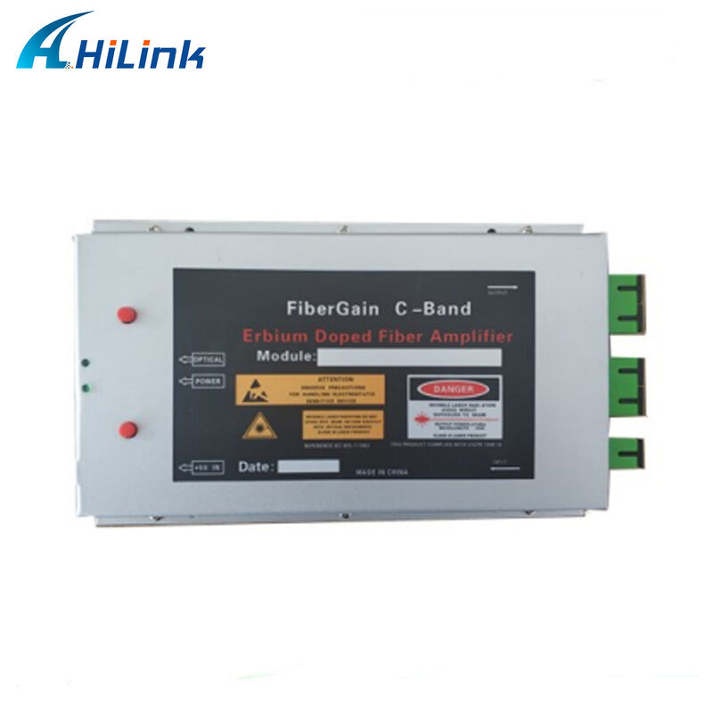 Hilink MINI Tipo EDFA 1550nm 15dBm 1 ingresso 1 uscita CATV Edificio Telecom ERBIUM-DOPED FIBER AMPLIFIER